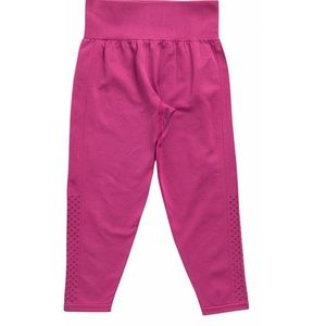 Zella girl PINK - MAGENTA seamless perforated legging NWT girls pants athletic
